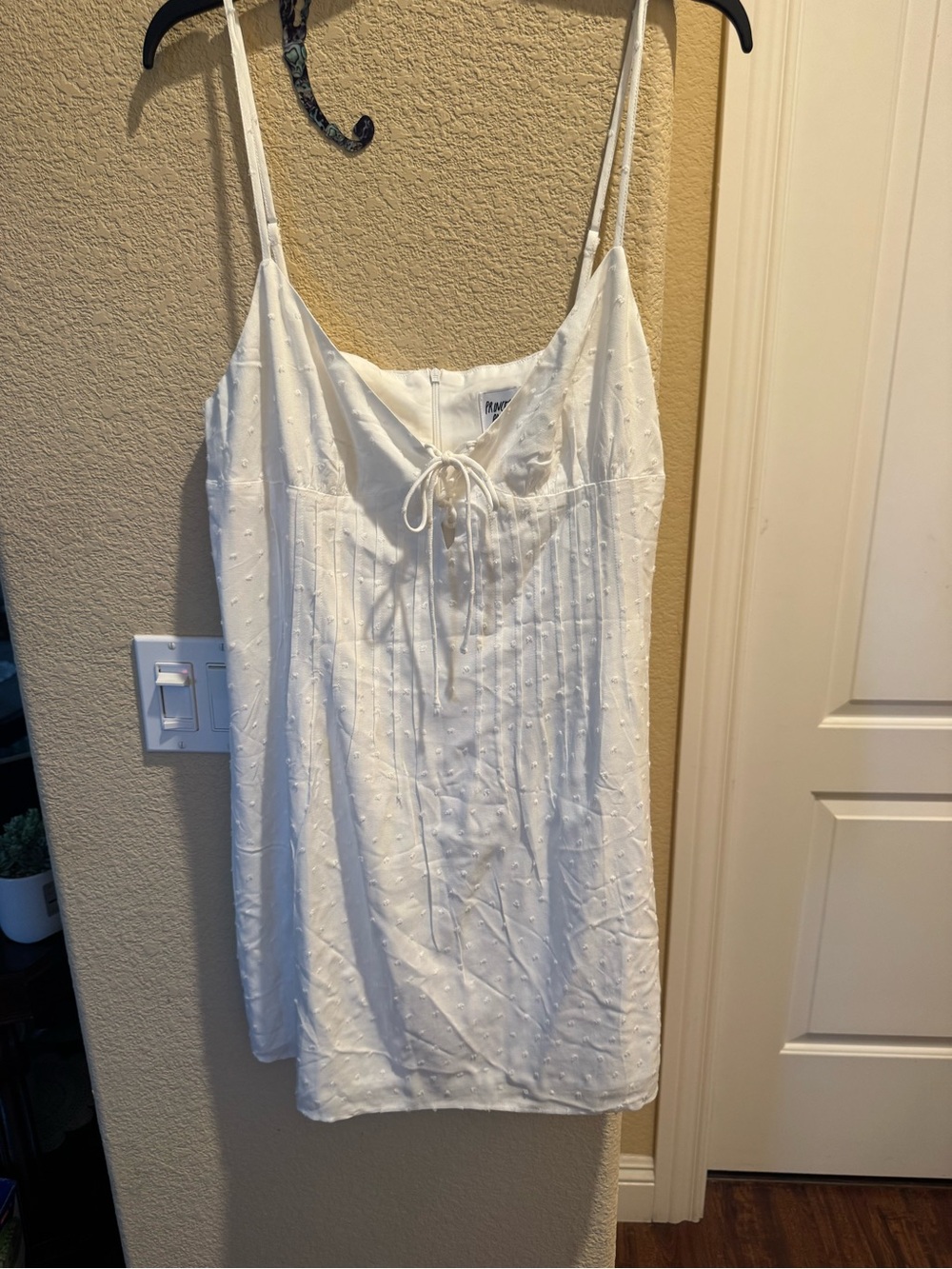Princess Polly White Satin Slip Dress